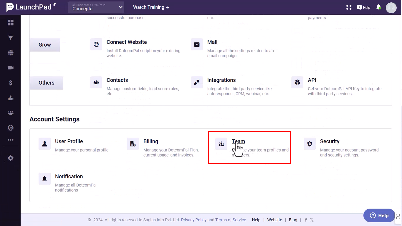 How to Manage Teams: Create Profiles and Add Members – DotcomPal helpdesk